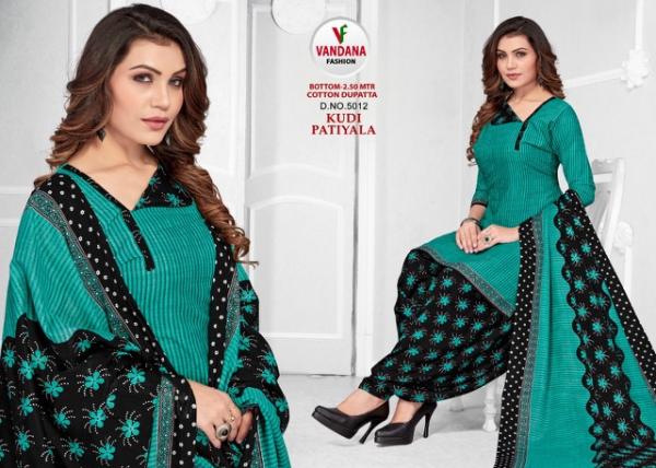 Vandana Kudi Patiyala Vol-5 Cotton Designer Exclusive Dress Material